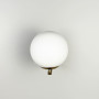 Зображення Бра з білим плафоном у латунному корпусі 15х24 см ИМ Light-Deco 3 