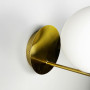 Зображення Бра у латунному корпусі з білим плафоном 15х24 см ИМ Light-Deco 1 