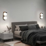 Зображення Бра у чорному корпусі з 2-ма білими плафонами ИМ Light-Deco 2 