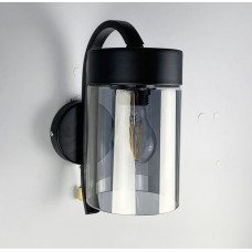 Бра Light House LNF-17464/1W BK+BK чорний, колір плафону графітовий 