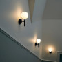 Изображение Сучасне чорне бра з білим плафоном ИМ Light-Deco 7 