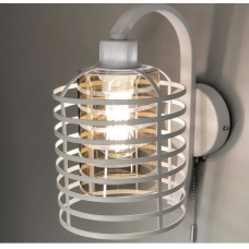 Бра в стилі Лофт у білому каркасі LNF-1003_1512