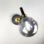 Зображення Бра з м'ятим плафоном у трьох кольорах ИМ Light-Deco 6 