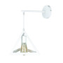 Зображення Настінний світильник Бра в стилі лофт Light House LS-17204F2-1 WH білий ИМ Light-Deco 