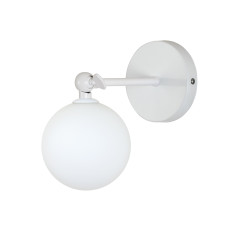 Настінний світильник Бра Light House LS-19449-1 WH+WH білий, плафон білий