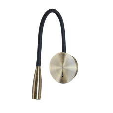 Світильник настінний світлодіодний бра Light House LS-19424C BRONZE+BK бронза + чорний