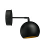 Зображення Бра з вимикачем Bowl W150-BT Black/Gold ИМ Light-Deco 1 