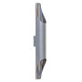 Зображення Бра (світильник настінний) Bat WS57х450 MoireSilver-SilverL ИМ Light-Deco 