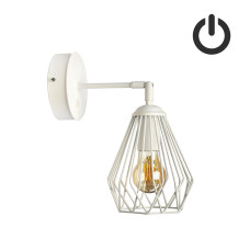 Бра з вимикачем Dribble W160-BT White
