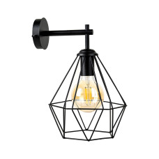 Світильник настінний Бра Atmolight Crystal WL235 Black чорний