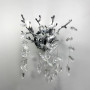 Зображення Вишукане срібне бра DIAMINA з кришталевим камінням ИМ Light-Deco 