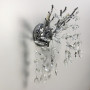 Зображення Вишукане срібне бра DIAMINA з кришталевим камінням ИМ Light-Deco 5 