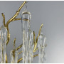 Зображення Бра в природніх мотивах з скляними бурулями в корпусі золото ИМ Light-Deco 2 