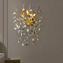 Зображення Вишукане золоте бра DIAMINA з кришталевим камінням ИМ Light-Deco 3 