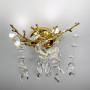 Зображення Вишукане золоте бра DIAMINA з кришталевим камінням ИМ Light-Deco 5 