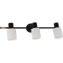 Изображение Светильник настенный Бра Light House SRS-20708/3 черный + дерево, плафон белый ИМ Light-Deco 