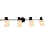 Изображение Светильник настенный Бра Light House SRS-20708/4 черный + дерево, плафон белый  ИМ Light-Deco 1 