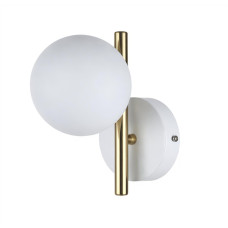 Светильник настенный Бра шар Light House SRS-20602/1W белый + медь