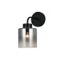 Изображение Светильник настенный Бра Light House SRS-20697/1W черный, плафон дымчатый  ИМ Light-Deco 1 