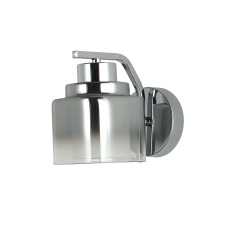 Светильник настенный Бра Light House SRS-20666/1W хром, плафон дымчатый с белым