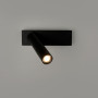 Зображення Бра чорне прямокутне із спотом 15х14х4,5 см ИМ Light-Deco 2 