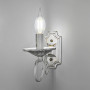 Зображення Бра-свічка у білому корпусі з позолотою ИМ Light-Deco 1 