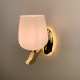 Зображення Бра з білим плафоном в золотому корпусі ИМ Light-Deco 3 