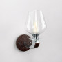 Изображение Ніжна та витончена модель бра з коричневою еко-шкірою ИМ Light-Deco 4 