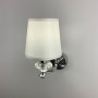 Зображення Бра з білим абажуром в хромовому корпусі ИМ Light-Deco 