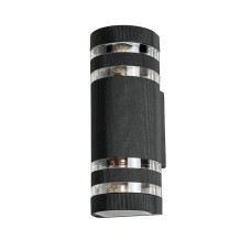 Світильник настінний вуличний Бра Levistella 7672025-2 BK чорний