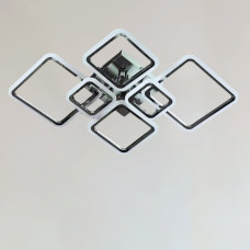 Люстра стельова світлодіодна Light House SL-18183/2+2+2 CR 159W DIMMER 3000-6000 H140*L1000*W680, колір хром