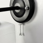 Зображення Бра в у чорному корпусі з білим плафоном 23х10х17 см ИМ Light-Deco 1 