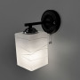 Зображення Бра в у чорному корпусі з білим плафоном 23х10х17 см ИМ Light-Deco 3 