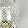 Изображение Хромоване бра-квітка з обплетеним плафоном ИМ Light-Deco 2 
