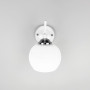Зображення Бра з вимикачем в білому корпусі з білим плафоном ИМ Light-Deco 1 