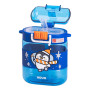 Изображение Бутылка для воды детская Light House "Dodo Penguin" LG-30190 BL 560 мл с мундштуком, ремешком синяя ИМ Light-Deco 4 