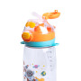 Изображение Бутылка для воды детская Light House LG-30186 OR 550 мл с мундштуком и ремешком оранжевая ИМ Light-Deco 3 