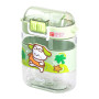 Изображение Бутылка для воды детская Light House "Dodo Penguin" LG-30190 GN 560 мл с мундштуком, ремешком синяя зеленая ИМ Light-Deco 3 
