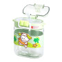 Изображение Бутылка для воды детская Light House "Dodo Penguin" LG-30190 GN 560 мл с мундштуком, ремешком синяя зеленая ИМ Light-Deco 4 