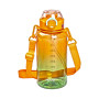Изображение Бутылка для воды Light House "HOLIO" LG-30176 OR 1 л с мундштуком и ремешком оранжевый ИМ Light-Deco 