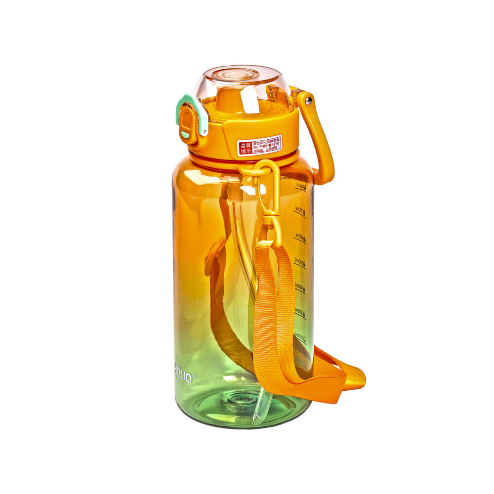 Изображение Бутылка для воды Light House "HOLIO" LG-30176 OR 1 л с мундштуком и ремешком оранжевый ИМ Light-Deco 2 