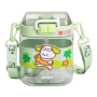 Изображение Бутылка для воды детская Light House "Dodo Penguin" LG-30190 GN 560 мл с мундштуком, ремешком синяя зеленая ИМ Light-Deco 