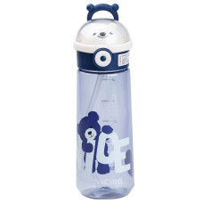Бутылка для воды детская Light House "Nice" LG-30182 BL 620 мл с мундштуком синяя