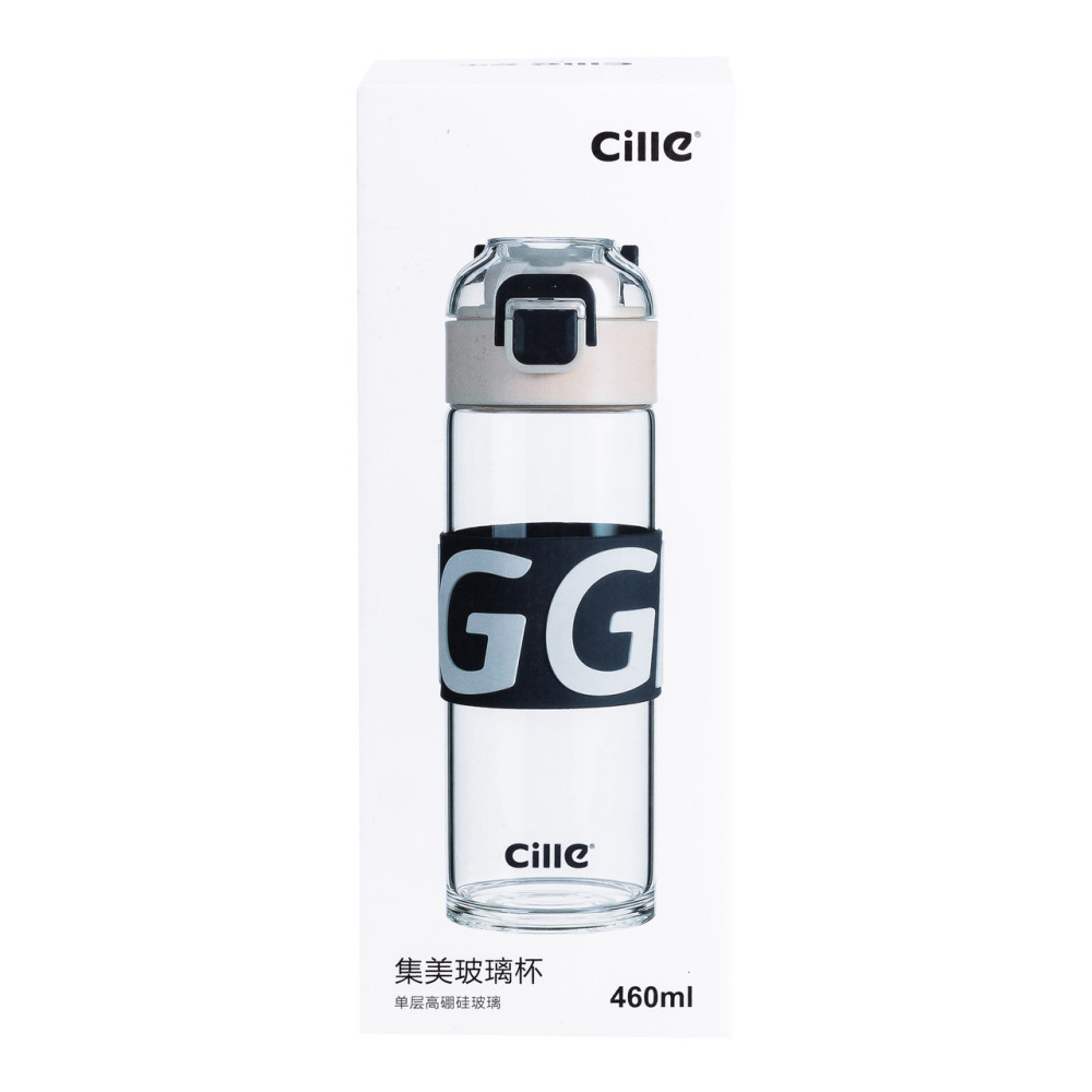 Изображение Бутылка для воды стеклянная Light House "CILLE" LG-30177 WT 460 мл белый ИМ Light-Deco 3 