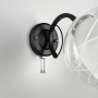 Изображение Бра Light House LNF-17523/1W BK+CH черная с двойным плафоном ИМ Light-Deco 2 