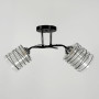 Зображення Люстра стельова Light House LNF-17532/2A BK+CH із подвійним плафоном ИМ Light-Deco 3 