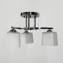 Зображення Люстра стельова Light House LNF-17531/3B CH хром з білим матовим плафоном ИМ Light-Deco 2 