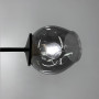 Зображення Сучасна стельова люстра в чорному корпусі на 3 плафони ИМ Light-Deco 2 