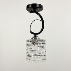 Люстра стельова Light House LNF-17504/1С BK чорна