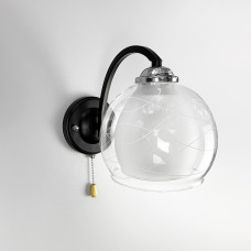 Настінний світильник Бра Light House LNF-17410/1 W чорний